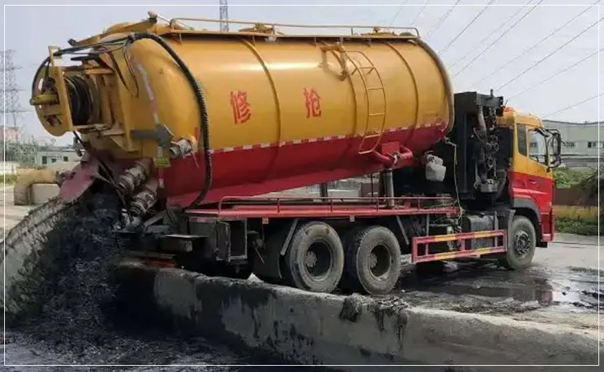 枣阳沉淀池清理案例